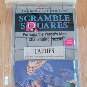 Vintage Scramble Square Puzzle ~ Fairies